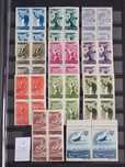 Timbre vechi ROMANIA 1945 LP 175 LP 176 OSP dantelat si nedantelat MNH