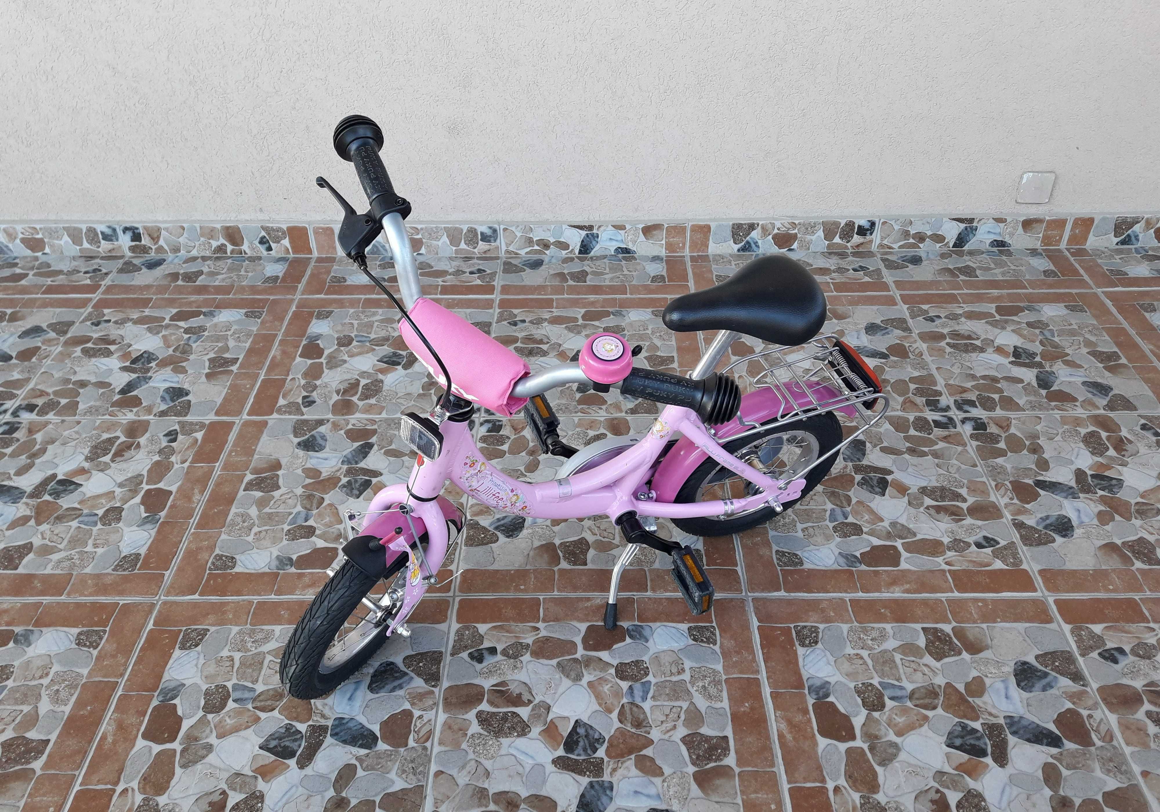 Bicicletă copii 12’ PUKY ZL 12-1, ALUMINIU Prinzessin Lillifee – roz