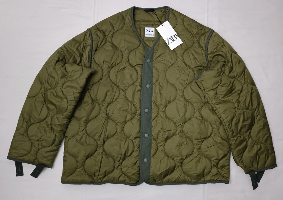 ZARA Finer Down Jacket оригинално пухено яке XL Зара пухенка яке