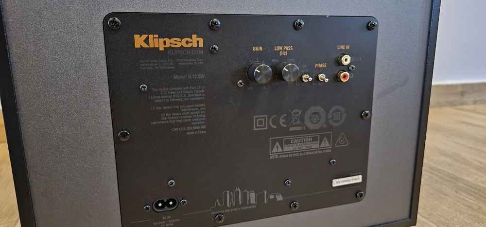 Subwoofer activ Klipsch R-120SW