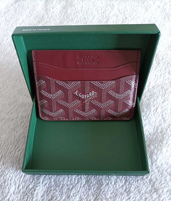 Cardholder roșu bordeaux 7.5 x 10cm