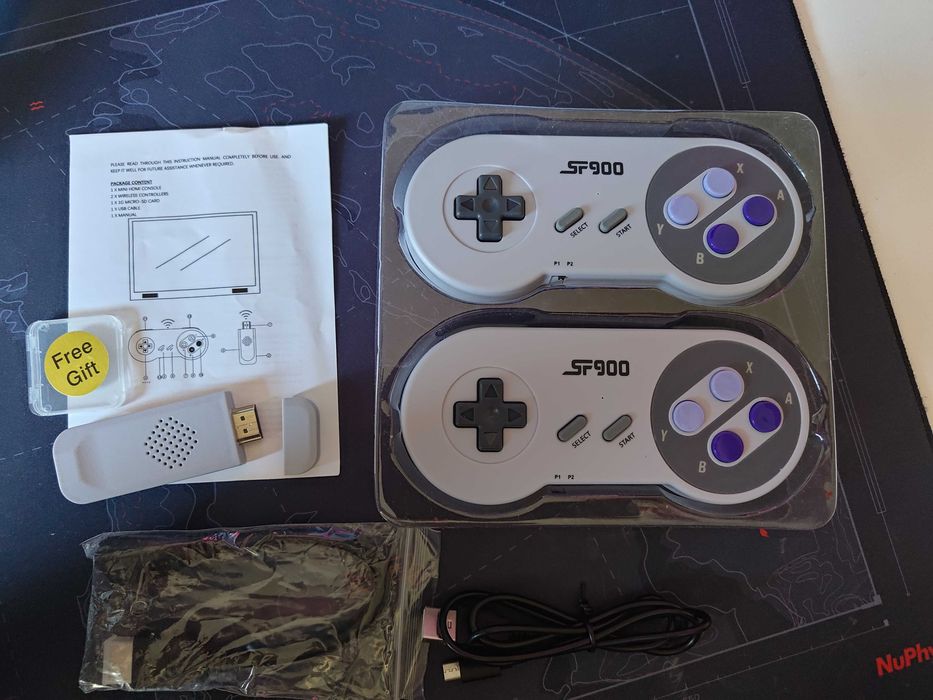 Consola retro SF900, peste 600 jocuri, pentru TV