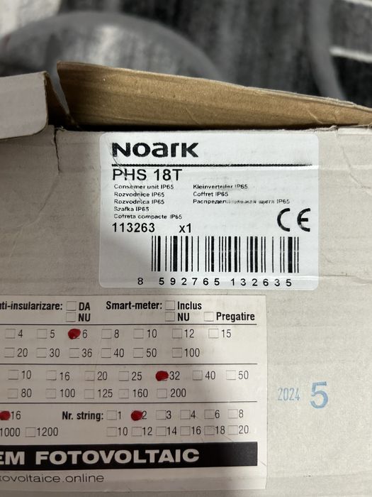 Tablou electic Noark