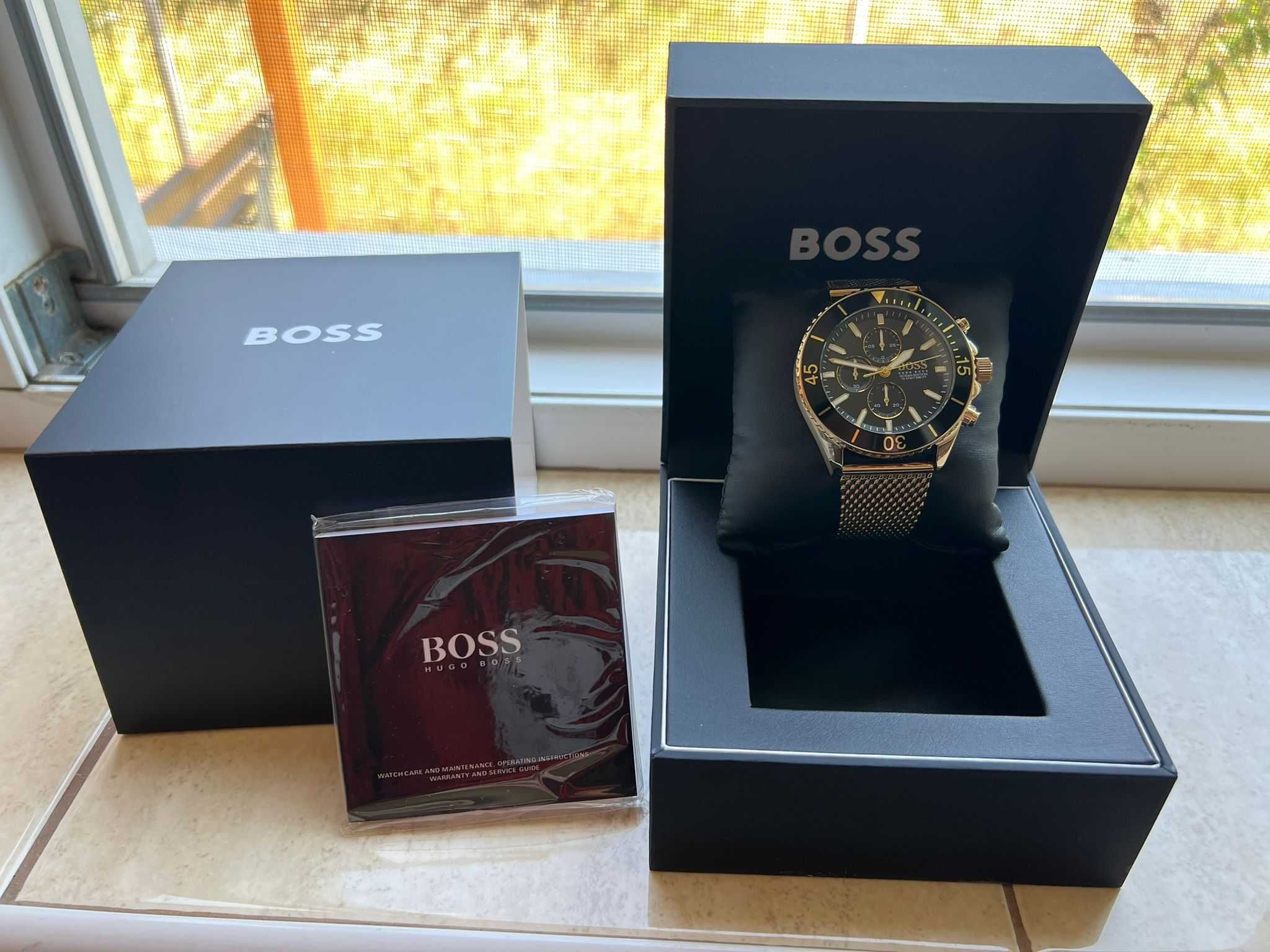 Ceas Hugo Boss Contemporary Ocean Edition Gold