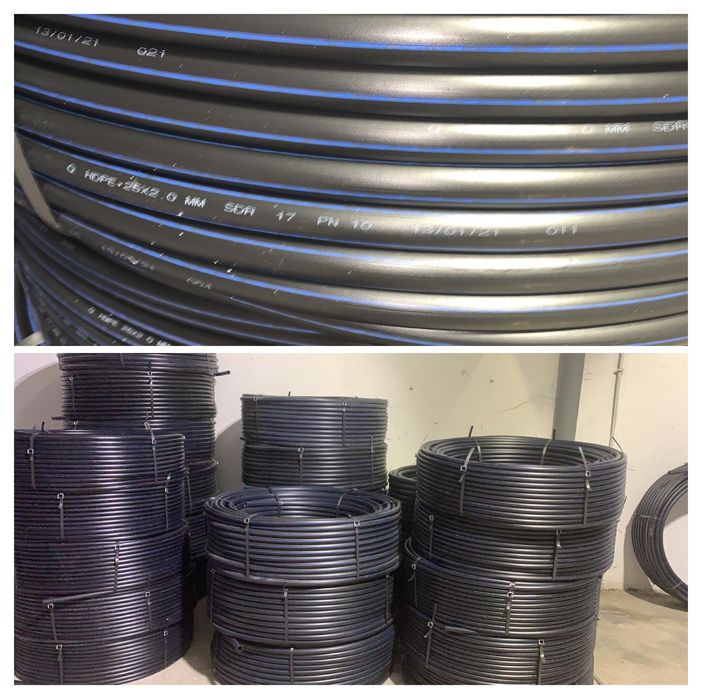 Teava HDPE-sistem IRIGATII PN6 si PN10, Poze Reale