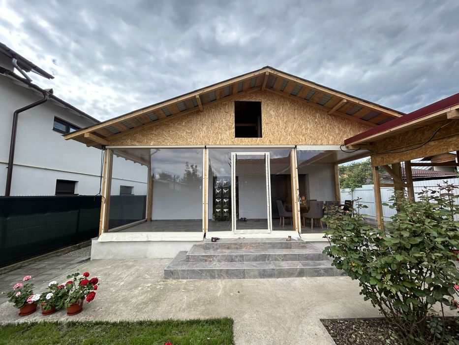 Inchideri terase/foisoare - Folie transparenta 0,8 (Pvc)