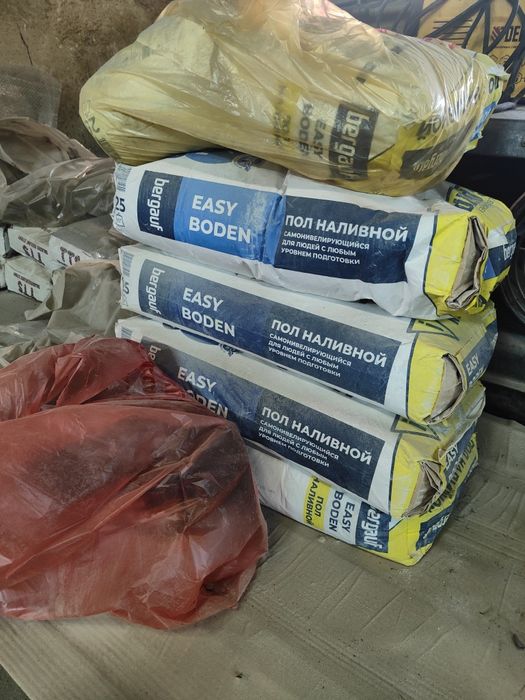 Наливной пол Остатки