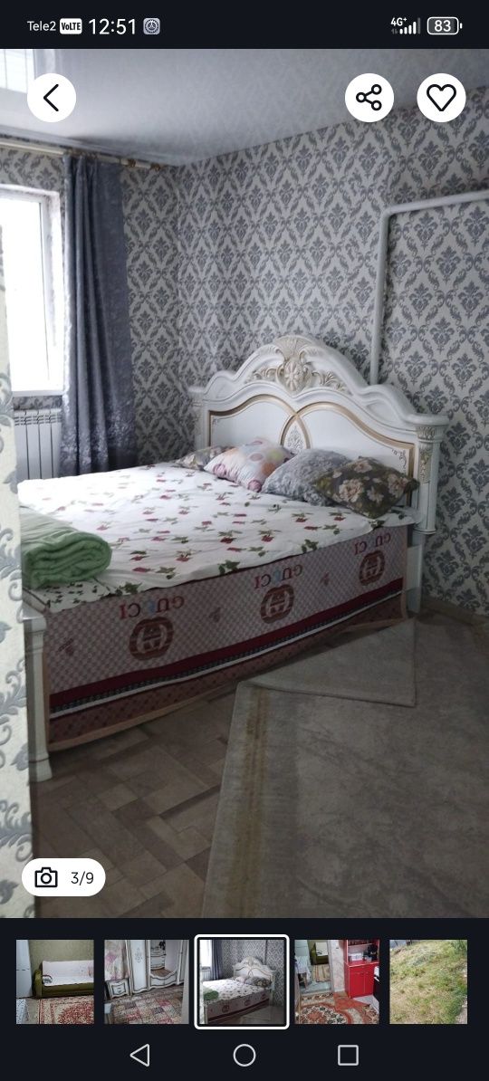 Сдам дом в Алгабасе . все условия , свежий ремонт, удоное распалажения