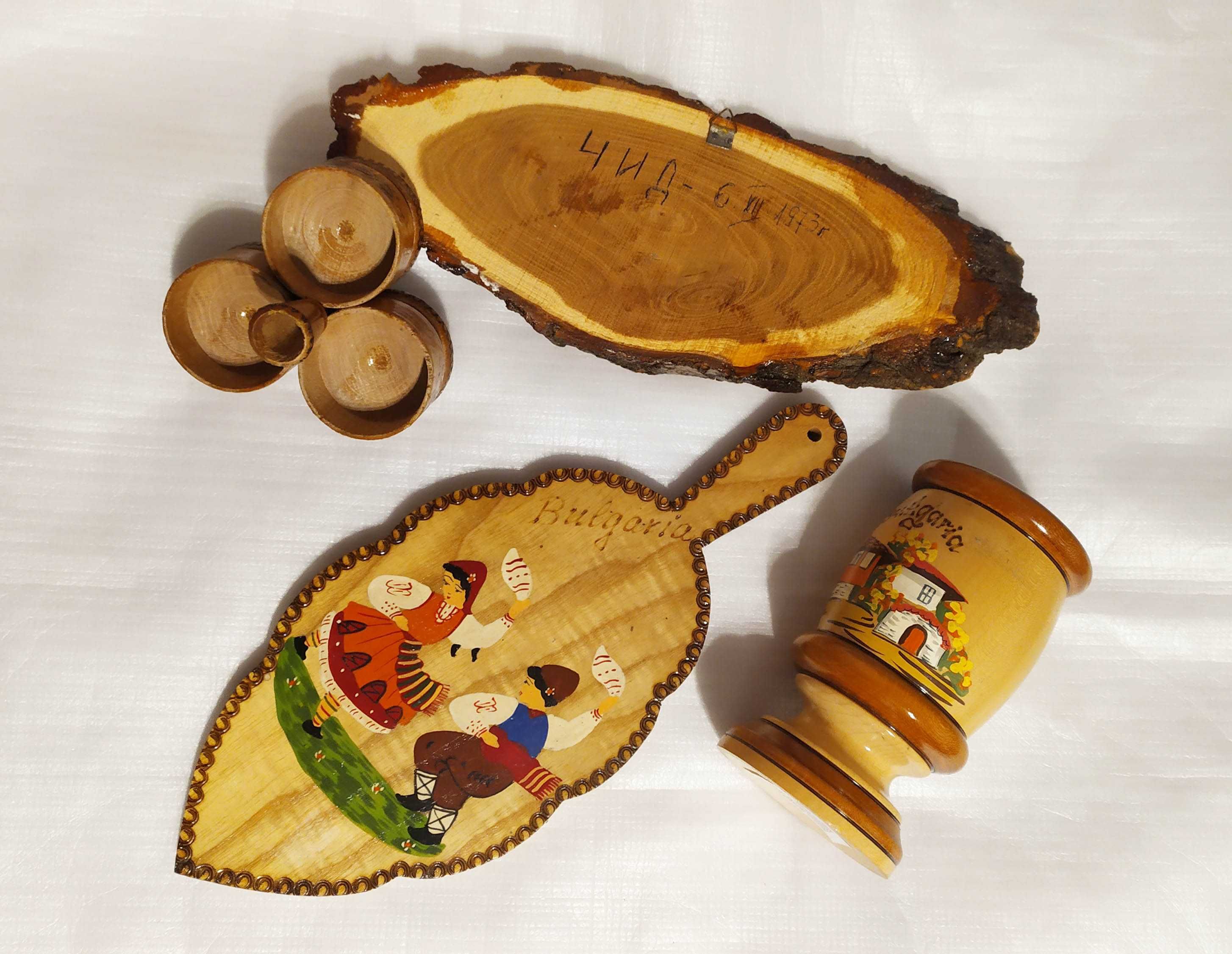 Дървени сувенири