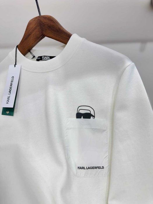 Блуза с дълъг ръкав Karl Lagerfeld