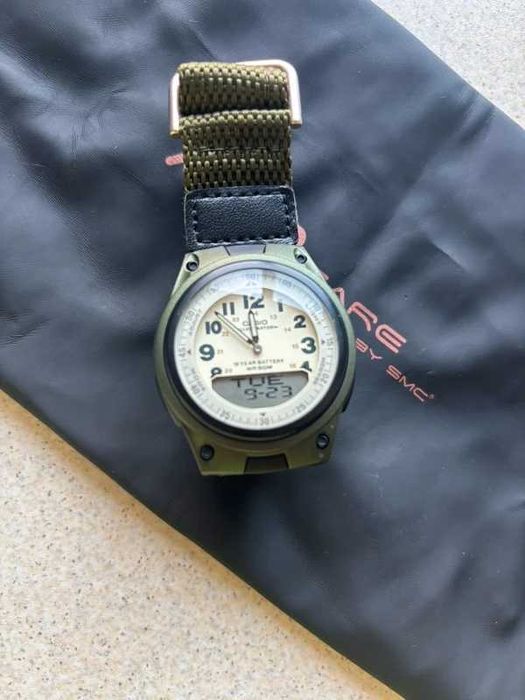 Ceas i Casio AW-80 – analog-digital, World Time, rezistent