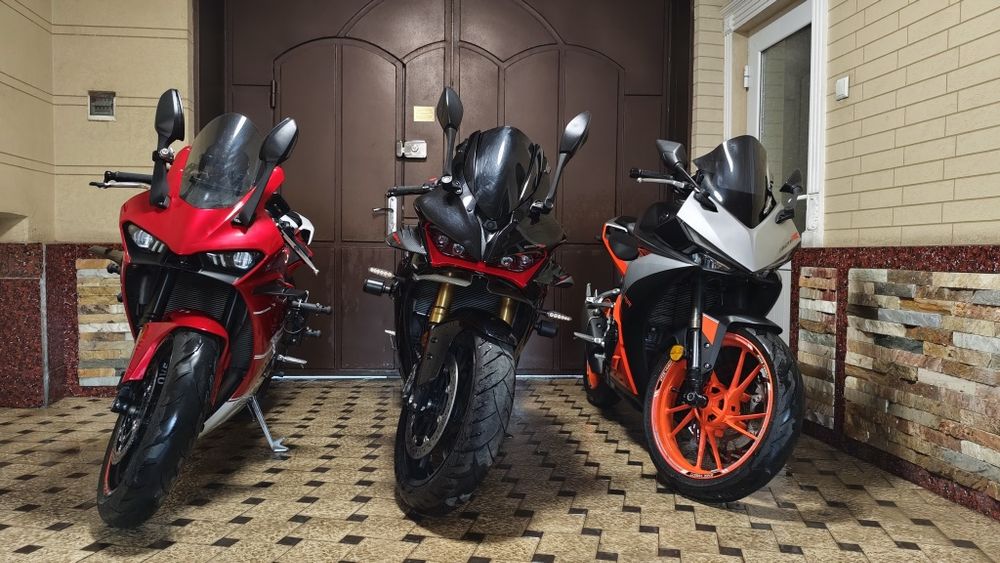 Мотоциклы в наличии Kove CFMoto QJMotor Sotuvga tayyor