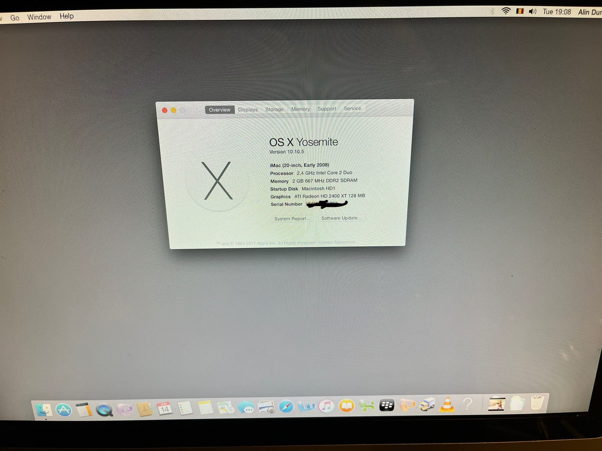 iMac 20 inch Early 2008