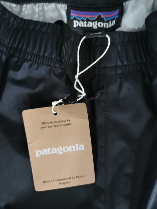 Pantaloni noi Patagonia Torrentshell XXL bărbați 3-Layer, munte
