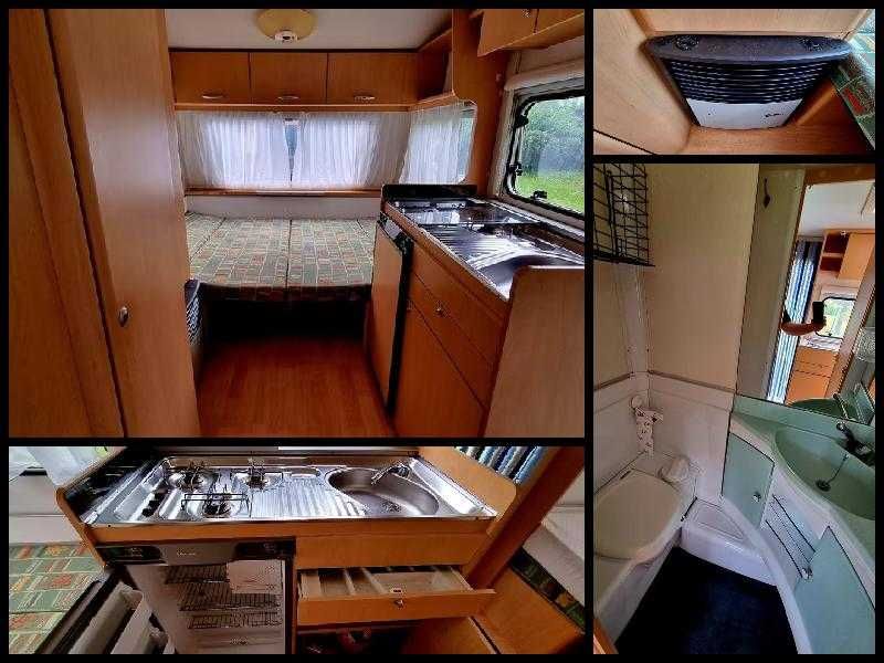 Rulotă Chateau Mona 400 * 1300 kg * 4 locuri de dormit * TÜV 2027