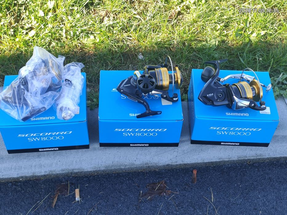 2 бр. нови Shimano Socorro SW 8000