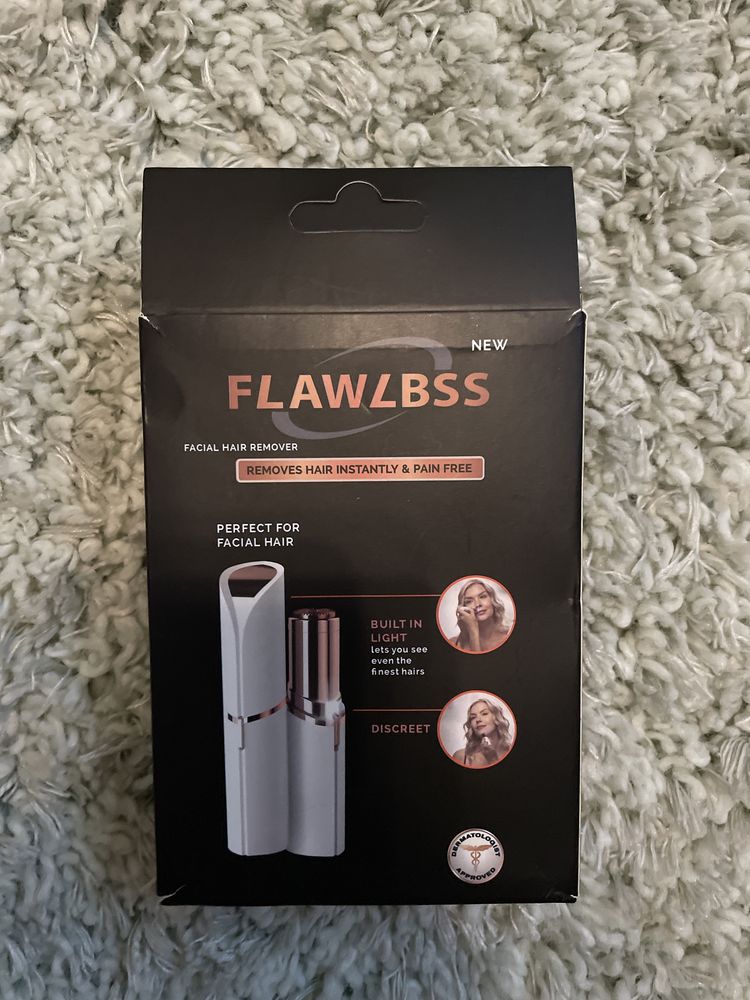 Epilator Facial Flawless Hipoalergenic, Efect Indelung, Fara Iritatii