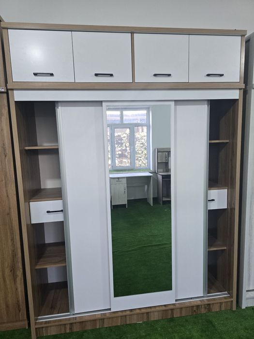 Шкаф купе шкафы  от цеха(240×180×57]