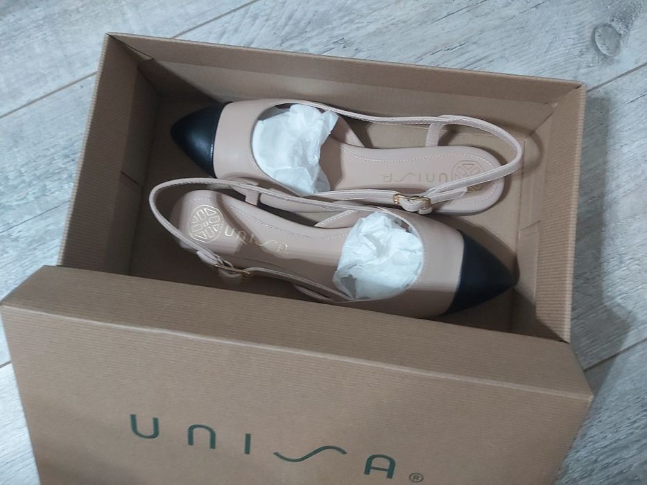 Vand balerini piele UNiSA