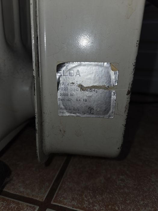 Маслен радиатор ELBA 2000 wМаслен радиатор ELBA 2000 w