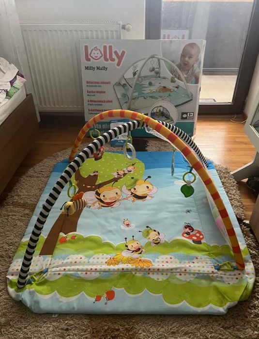 Centru de activitati bebe, Salteluta educativa 5 in 1, Milly Mally