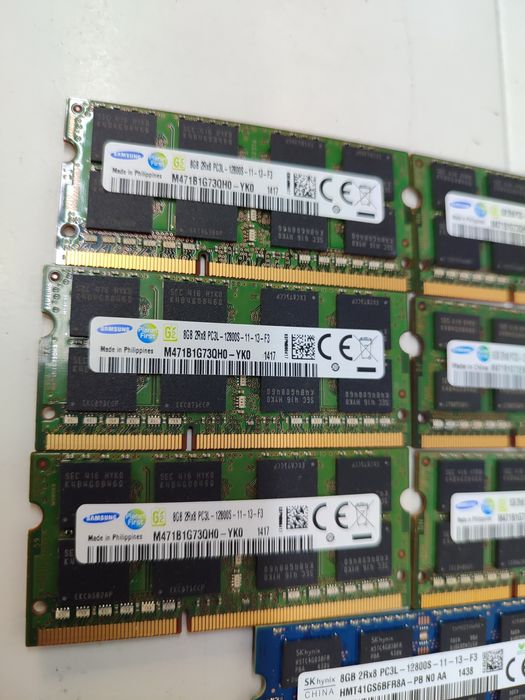 Озу оперативная память для ноутбука sodimm ddr3 8gb, есть количество