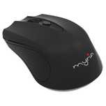 Mouse Wireless MYRIA MY8507, 1600 dpi, negru