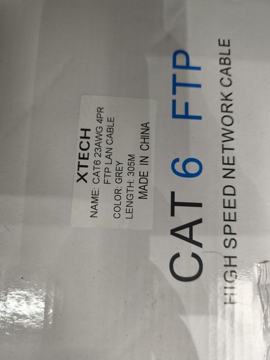 Lan cable yasab beramiz Cat 6