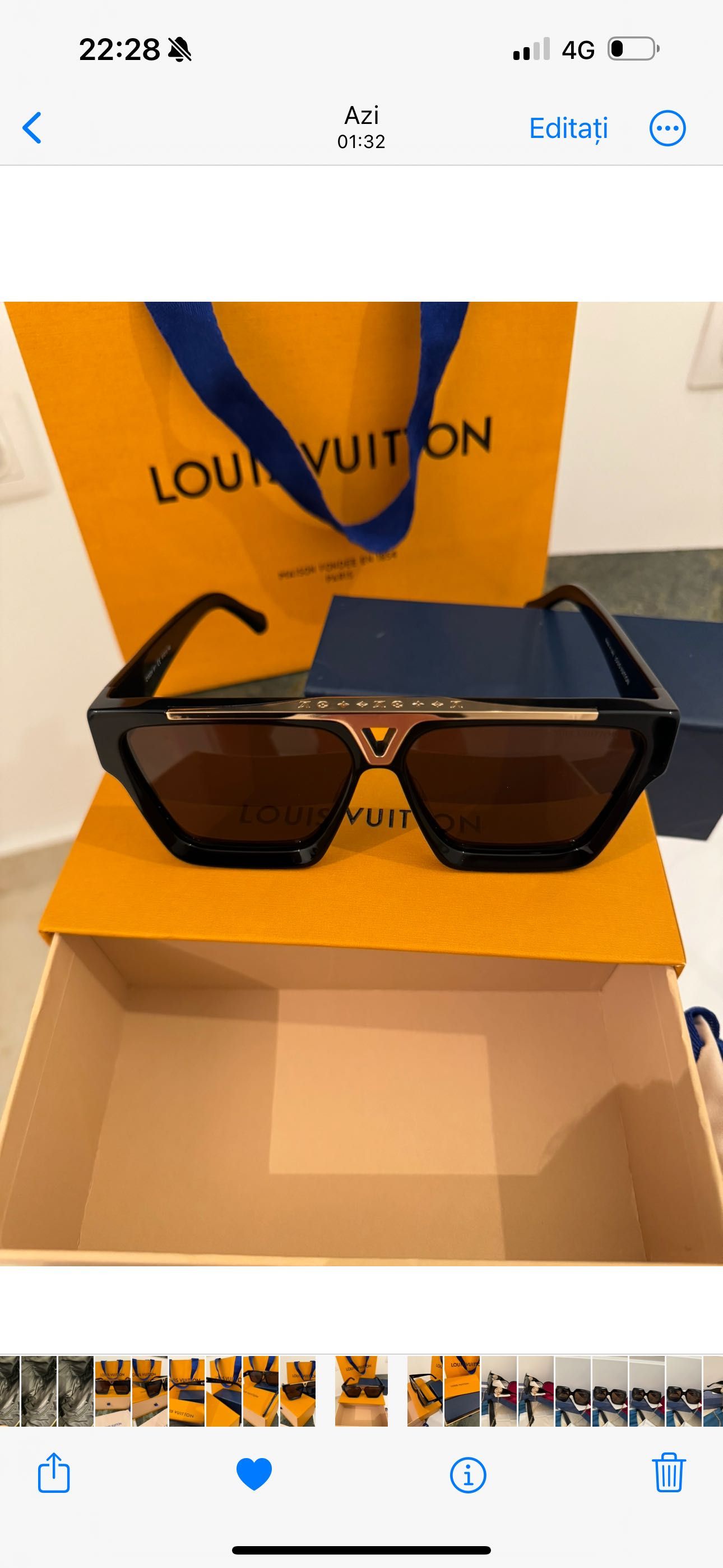 Ochelari de soare originali Louis Vuitton LV Evidence noi
