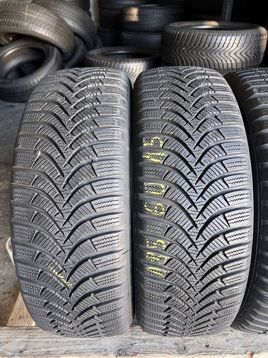 4 anvelope iarna 185/60/15 , Hankook , 7.5 mm !