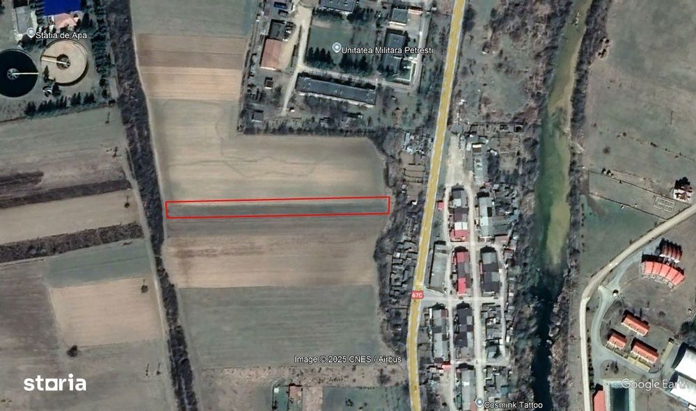 Teren Intravilan De Vanzare In Petresti, Sebes. 2900 mp