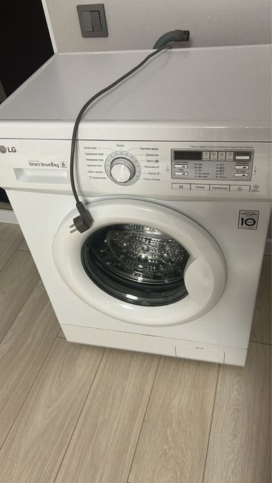 Стиральная машина LG direct drive 6 kg