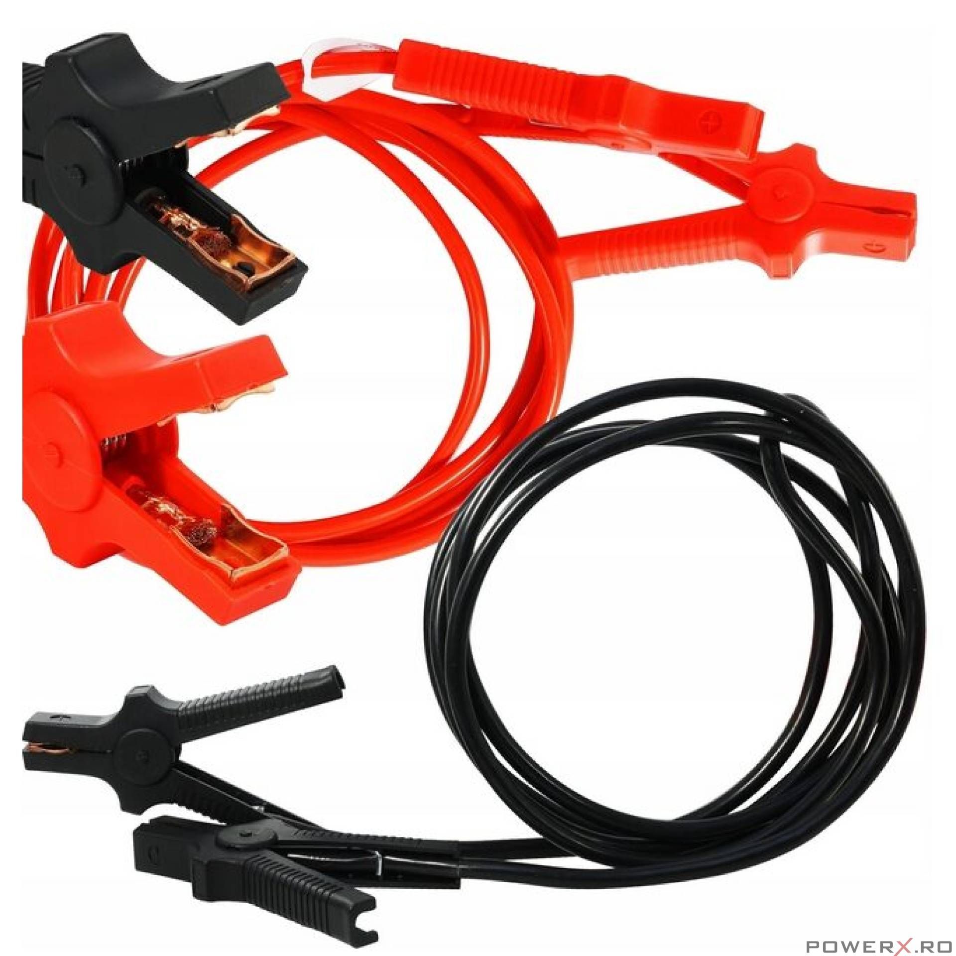 Set cabluri profesionale pentru incarcare, pornire auto, 600 A,