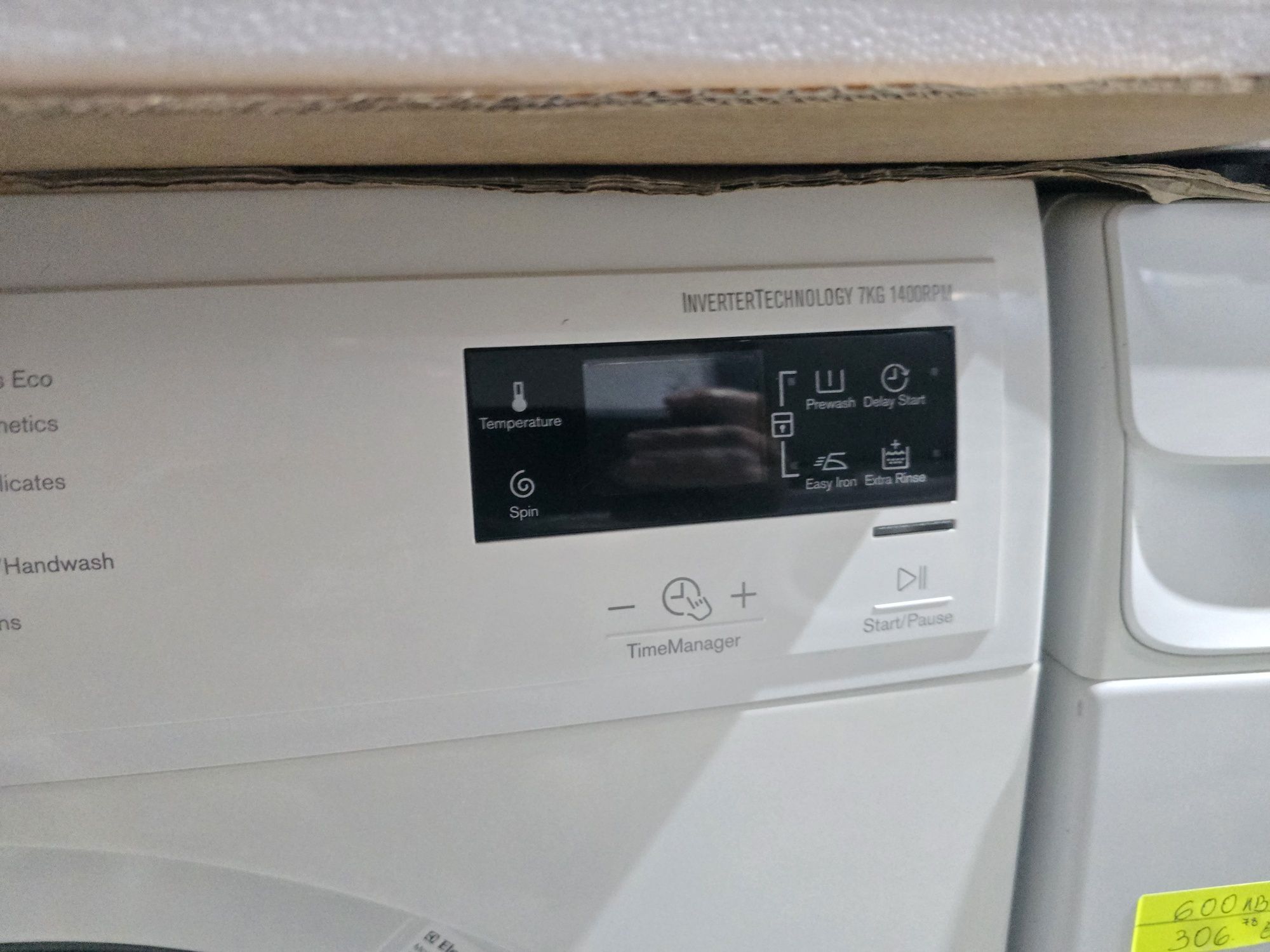 А+++Инверторна слим пералня Електролукс/Electrolux 7 кг