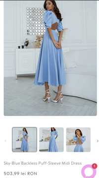 Rochie blue ince