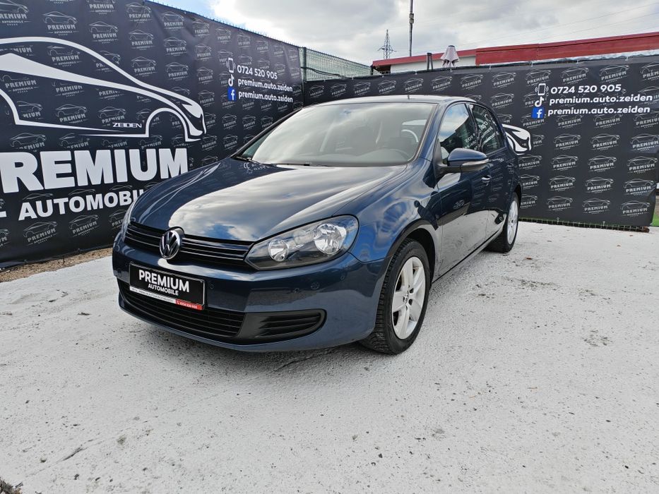 Volkswagen Golf 6/1.6 MPI/ Euro 5/*RATE*/Garanție/Istoric VW
