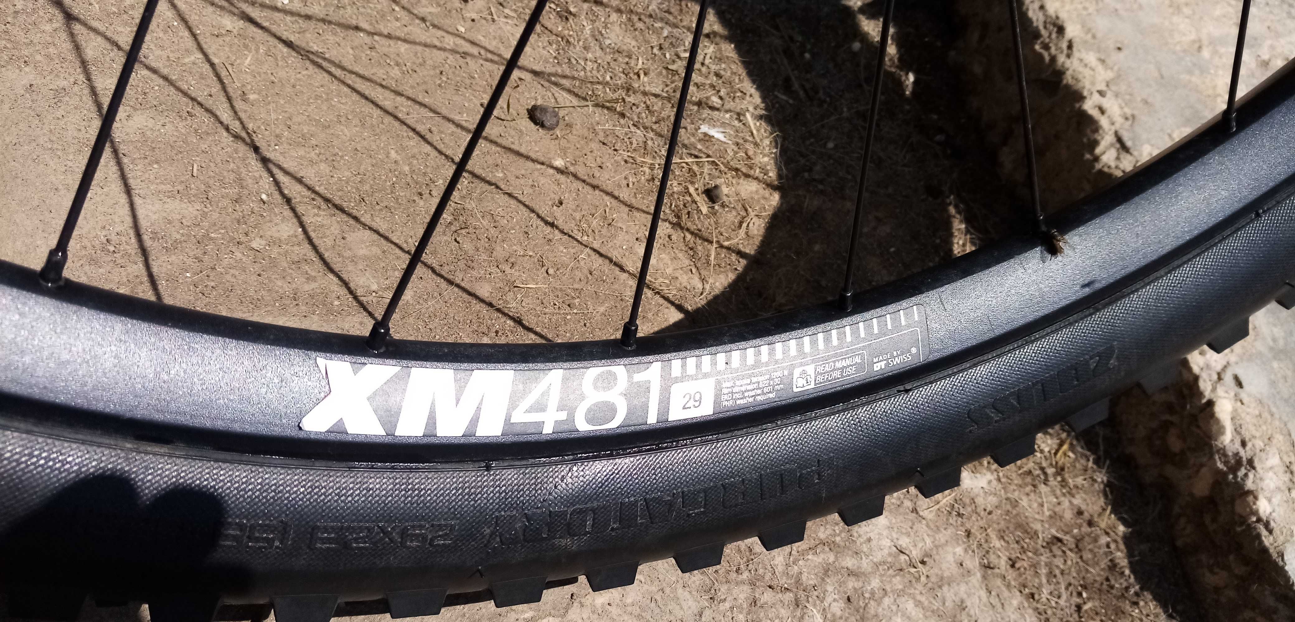 DT Swiss Капли 29 цола, XM481, 350 главини, 110x15 148x12, Shimano 11s