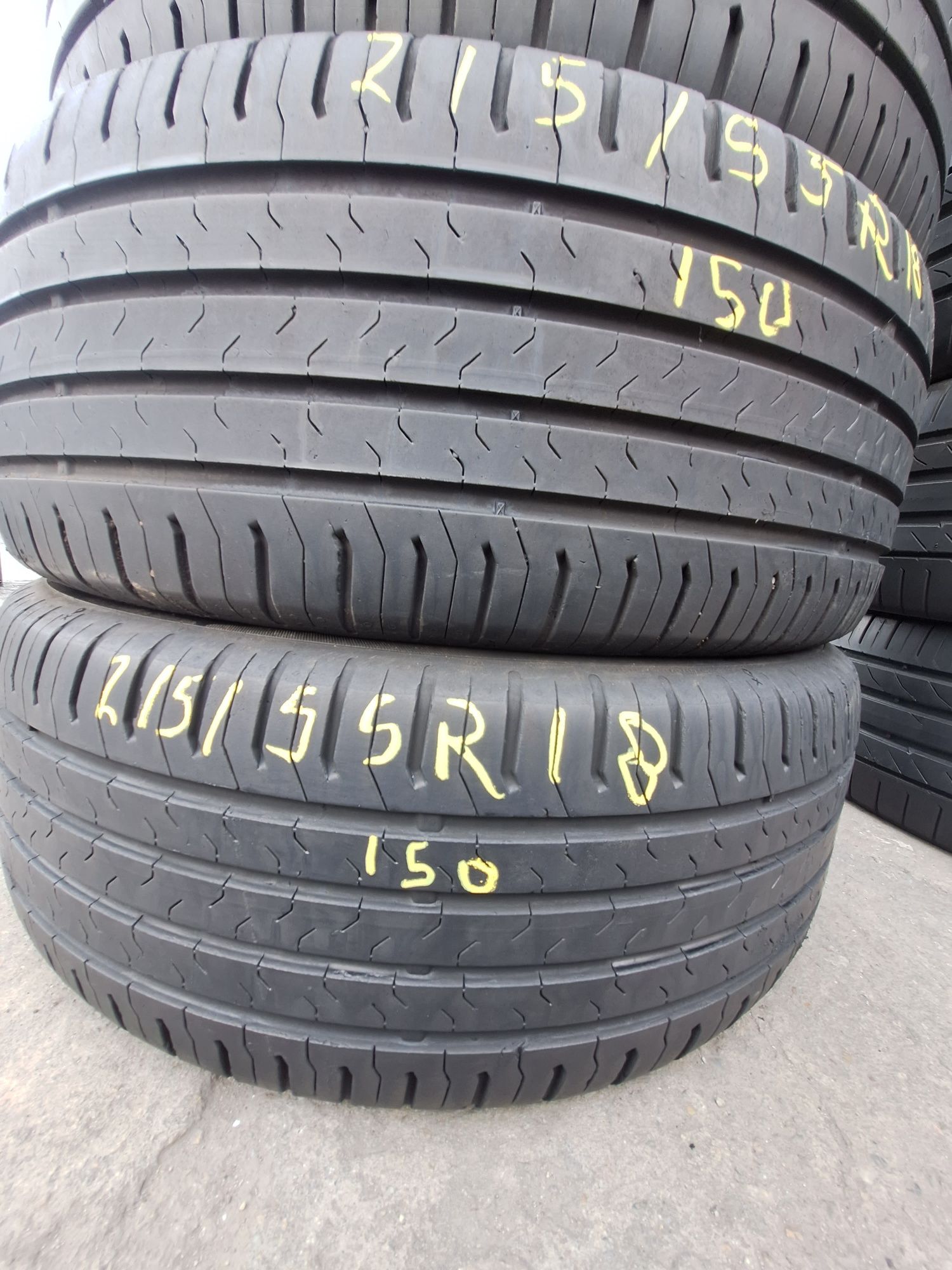 4 anvelope vara 215/55r18 Continental Montaj Gratuit