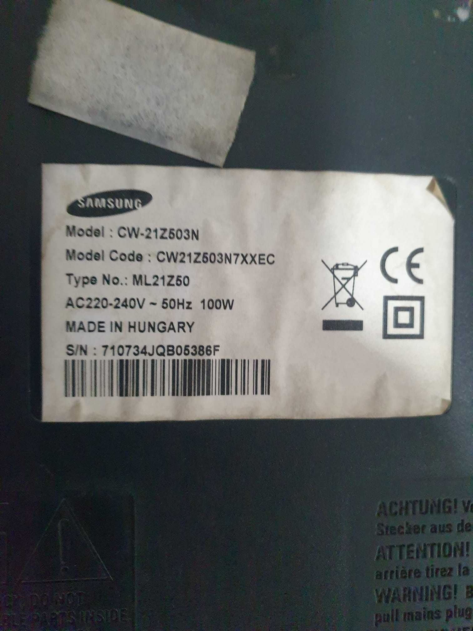 Televizor Samsung ecran plat cu tub