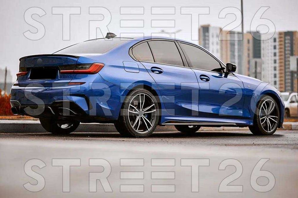 Extensii Praguri Laterale BMW Seria 3 G20 G21 M Sport Negru Lucios