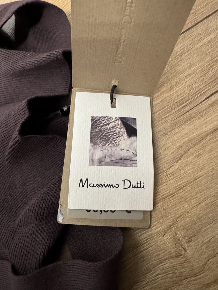 Рокли Massimo Dutti плетиво рокля