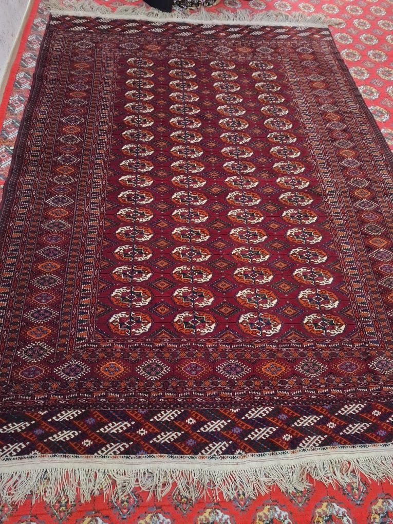 Ask Turkman gilam razmeri: 2.15×3 60-yilgi gilam