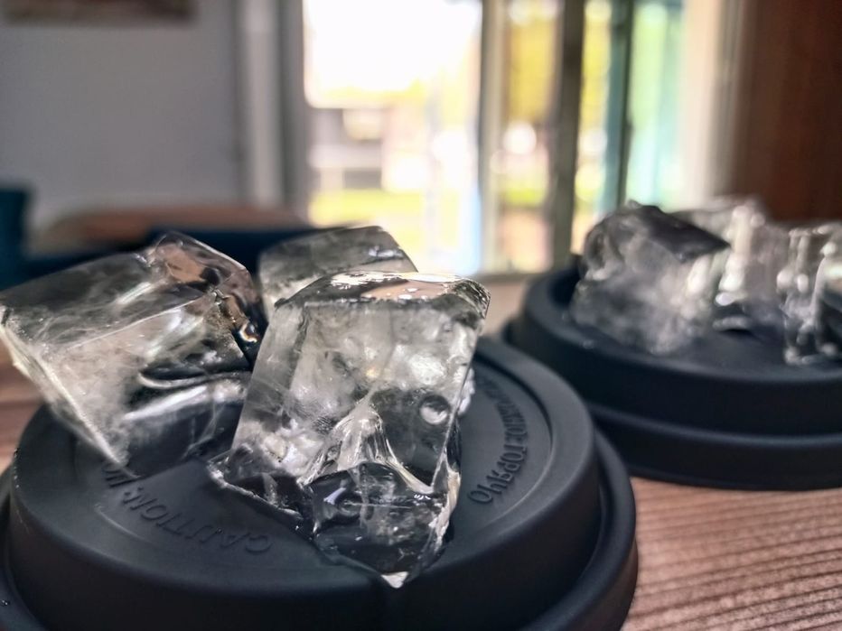 Лёд пищевой ЛЁД квадрат чистый