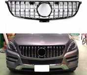 Хромирана Предна решетка за Mercedes W166 ML300 ML320 ML350 ML400