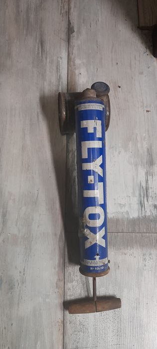 Ретро пръскачка инсектициди пулверизатор fly tox