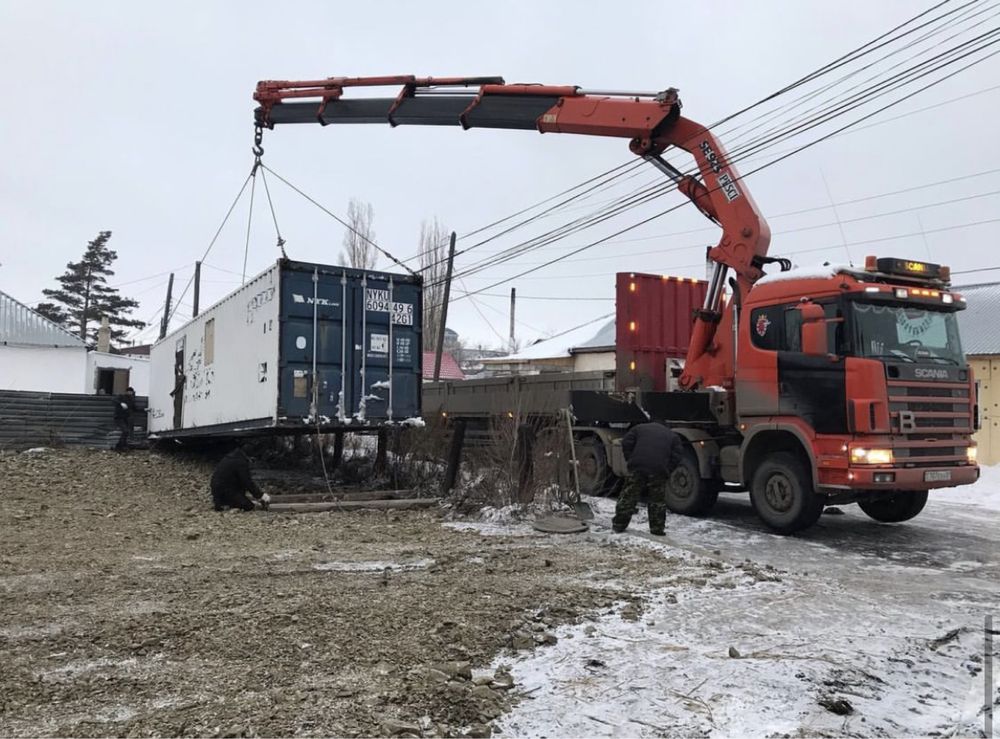 Услуги Манипулятор-длинномер контейнеровоз,Астанаманипулятор контейнер