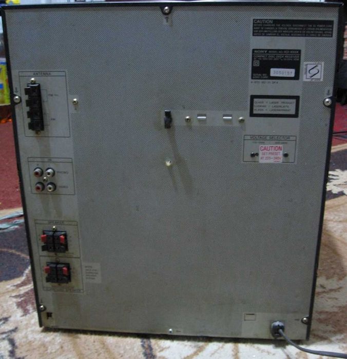 Уредба, стерео система Sony комбайн, модел: HCD-N300K