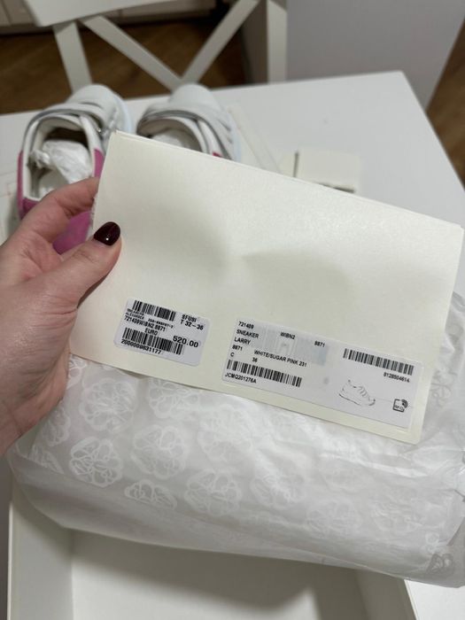 Adidasi Alexander Mcqueen originali (factura)