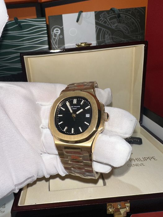Ceas barbati Patek Philippe Auriu cadou c:15