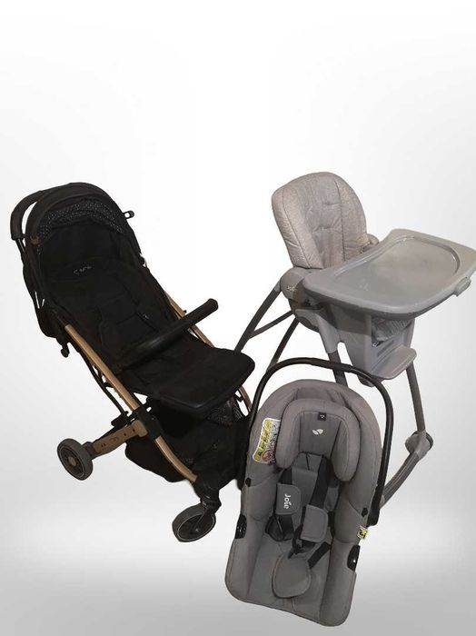 Set Scoica Joie, Carucior pliabil Momi